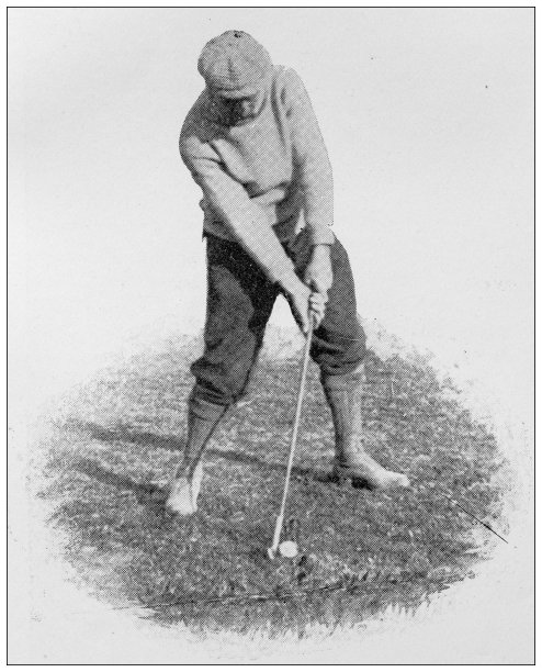 1897年的运动和消遣:高尔夫球手、贾亭图片下载
