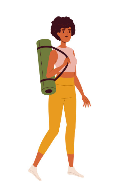 人行走矢量概念图片下载