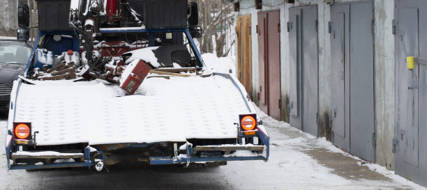 拖车用于运输汽车的拖车图片下载