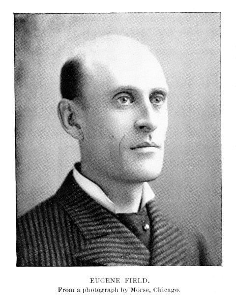 尤金·菲尔德老照片肖像，儿童诗人和记者，19世纪文学图片下载