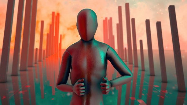 人形机器人。图片下载