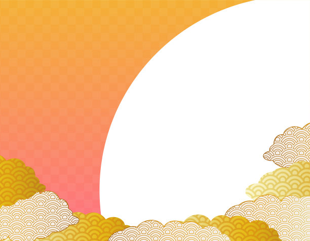 日本图案粉红色和金色背景。日本格子图案。图片下载