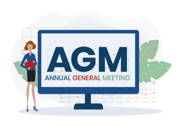 AGM -年度股东大会的缩写图片下载