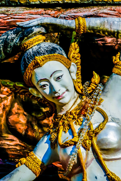 佛像在泰国，数码照片的图片作为背景图片下载