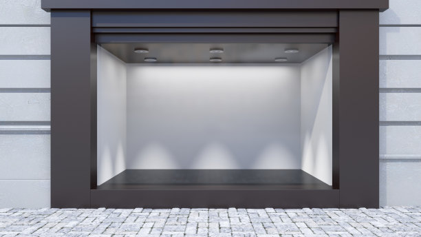 空橱窗图片下载