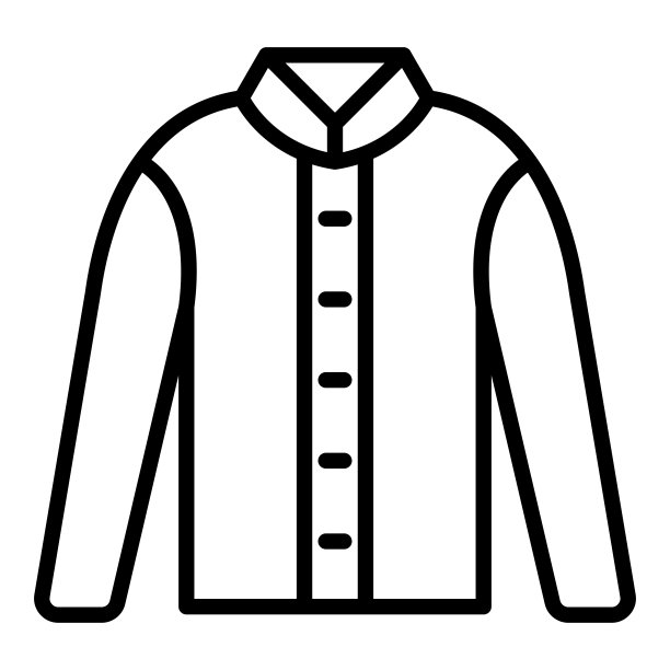 冬季大衣Icon风格图片下载