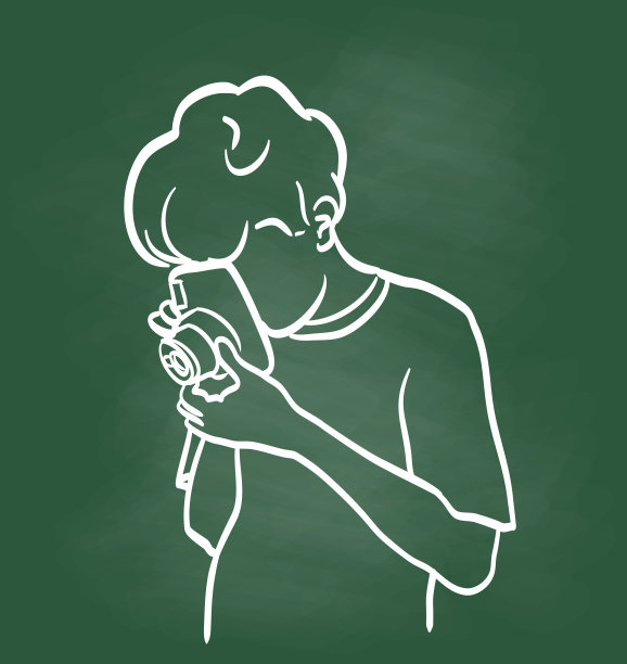 儿童摄影爱好黑板图片下载