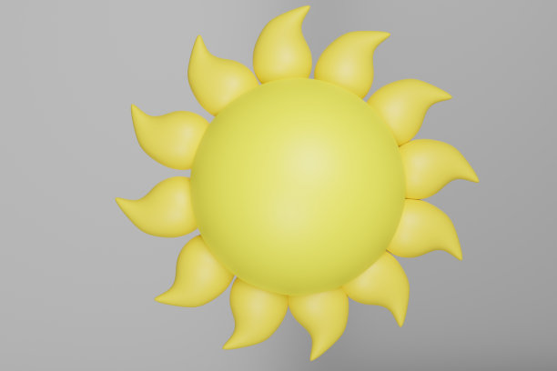 太阳，卡通，热图片下载