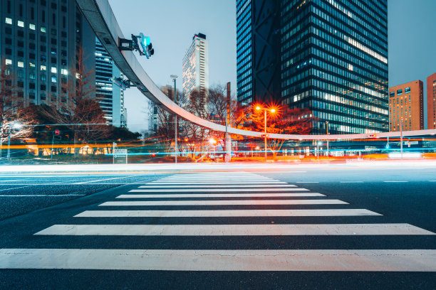 东京新宿的市景和街景图片下载