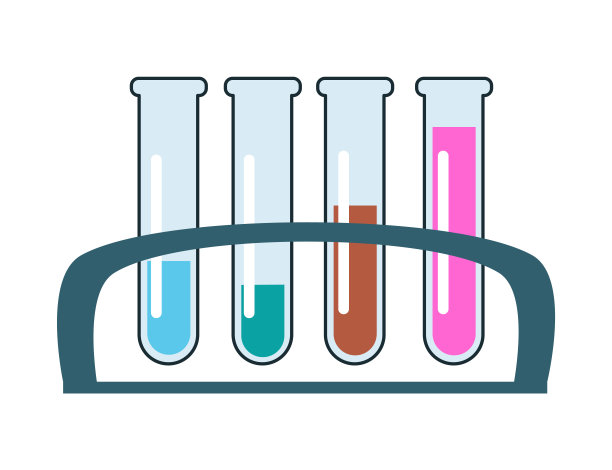 学校化学生物化学课透明玻璃烧瓶和蒸馏瓶，玻璃器皿。图片下载