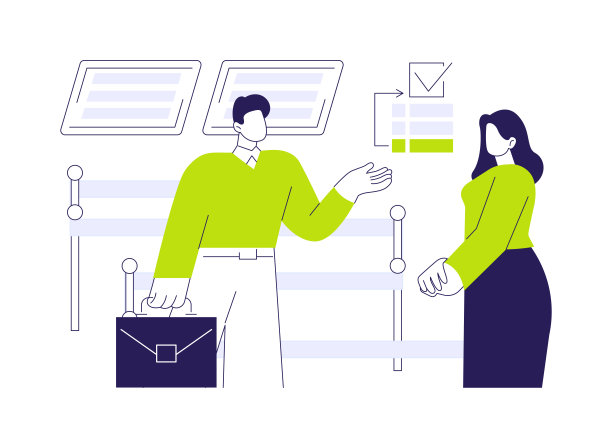 优先行抽象概念矢量插图。图片下载