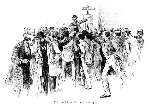 美国纽约州，纽约市，曼哈顿，华尔街，证券交易所的交易员在投标图片下载