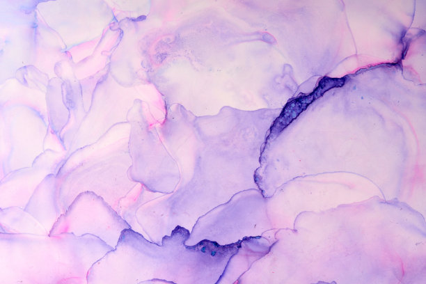 部分彩色酒精水墨画照片。图片下载