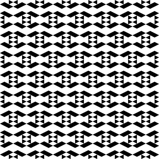无缝模式。几何背景。民族图案。三角形、平行四边形装饰。三角形、四边形的墙纸。简单的背景。数码纸张，纺织印花，网页设计。向量图片下载