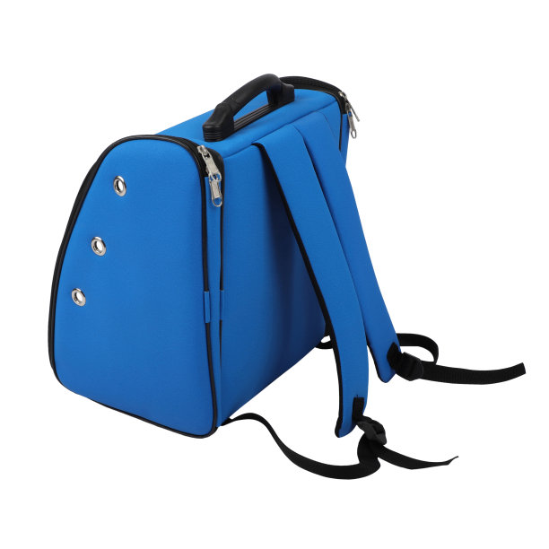 驮动物的背包。宠物猫狗，孤立的白色背景。剪切路径。图片下载