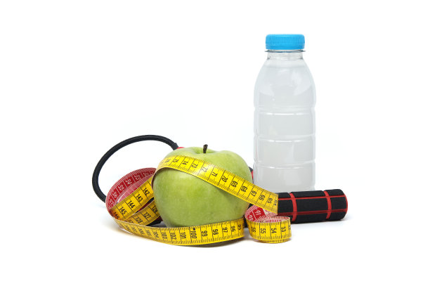 与健康和健身相关的物品都是白色的图片下载