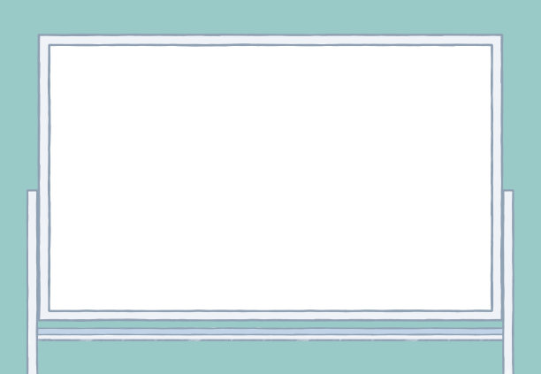 白板手绘插画模板图片下载