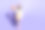 可爱的韩国女孩玩气球的全身长度的照片享受自由的时间在户外孤立的紫罗兰色背景图片下载
