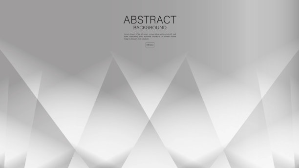 灰色背景，白色多边形背景设计，几何矢量，最小纹理，封面设计，传单模板，广告，抽象背景模板，装饰壁纸，书籍封面，矢量图片下载