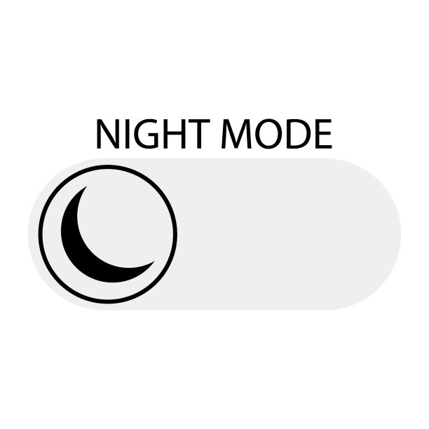 夜间模式线路图标。眼睛安全，彩色，黑色，白色，观看，上网。矢量图标的业务和广告图片下载