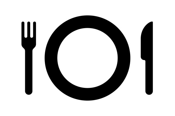 盘子，叉子和刀图片下载