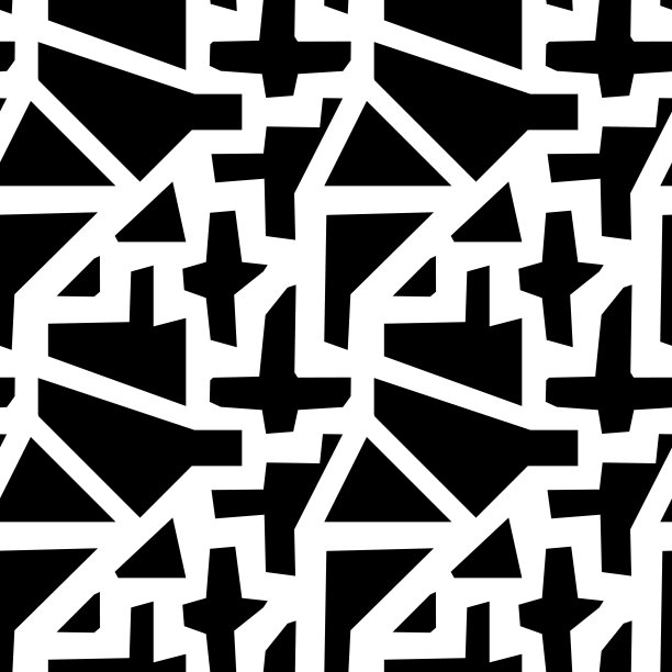 无缝模式。人物点缀。民间壁纸。多边形，三角形背景。刺绣的背景。部落的主题。民族马赛克。数码纸，纺织印花，网页设计，抽象。矢量艺术图片下载