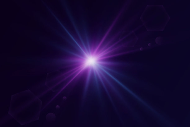 相机镜头闪光灯。闪光效果。特殊闪光效果，彩色闪烁。图片下载