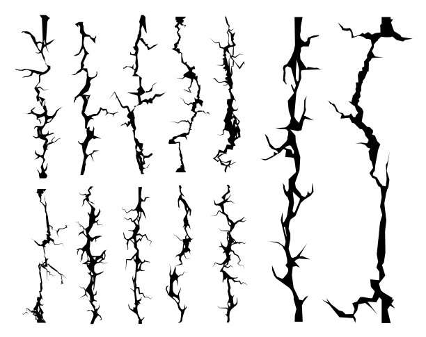 破墙裂，裂裂，裂裂图片下载