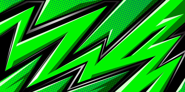 抽象线条跑车贴纸图片下载