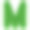 绿草字母M, 3D渲染图片下载