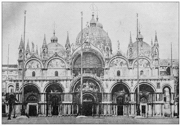 1897年的运动和消遣:威尼斯圣马可大教堂图片下载