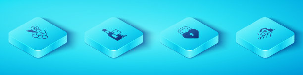 集等距葡萄果、酒瓶用玻璃、村落景观和城堡心形图案为一体。向量图片下载