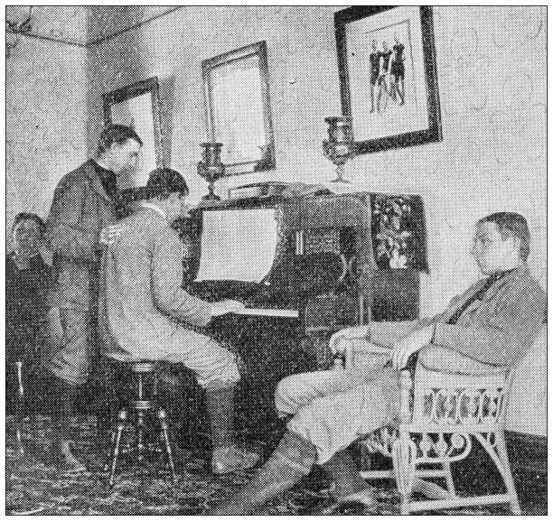 1897年的运动和消遣:纽约河滨自行车俱乐部图片下载