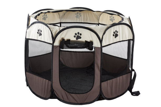 纺织折叠封闭犬隔离在白色背景图片下载