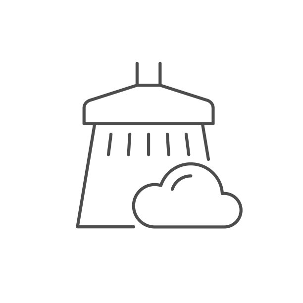 清洁扫帚线条轮廓图标图片下载