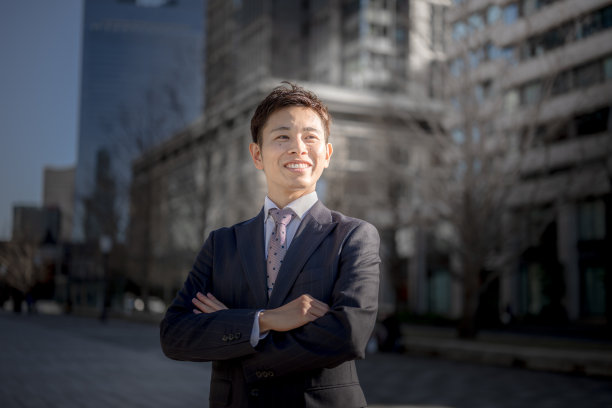 英俊的商人图片下载