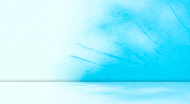 蓝色背景呈现蓝绿色抽象工作室青色模板商务厨房房子桌子建筑光空间墙室内房间植物阴影窗书桌地板混凝土梯度石平台。图片下载