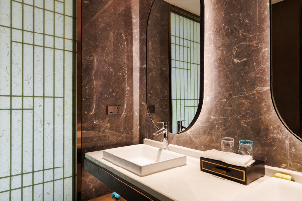 酒店卫生间洗脸盆图片下载