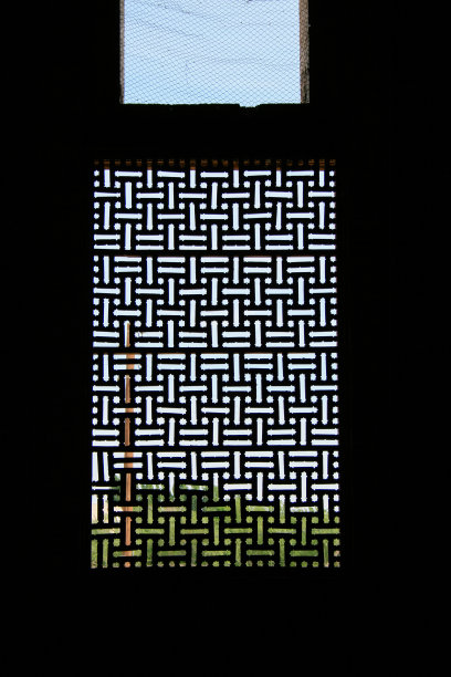 图拉贝克-哈努姆陵墓的格子图片下载