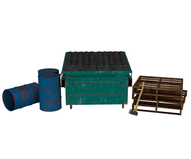 城市资产包孤立在白色背景，城市概念图片下载