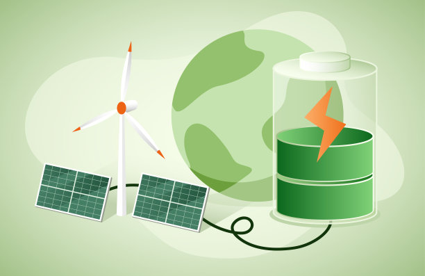自然能源储备。能量充电。图片下载