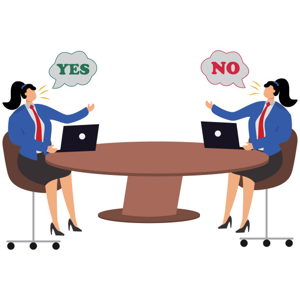 谈话，讨论，谈话，两个人，争论，桌子，会议，女商人，图片下载