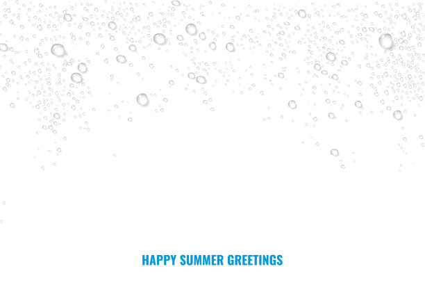 夏季问候矢量材料图片下载