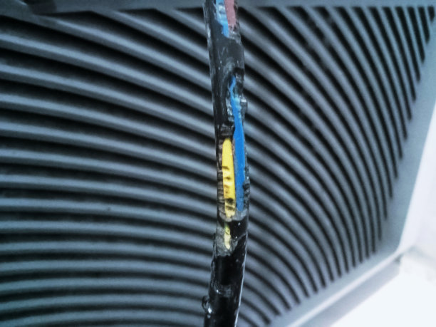 被老鼠咬的电缆图片下载