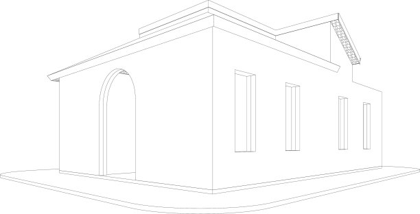 住宅项目的三维插图图片下载