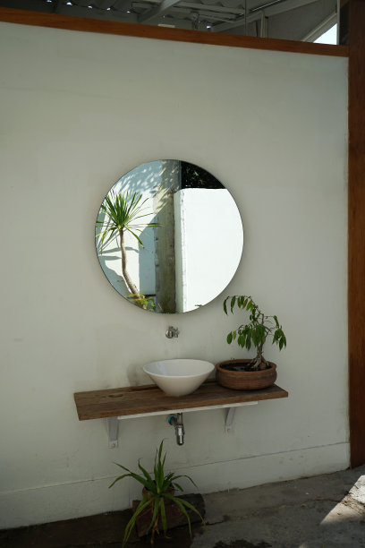 Exterior design and decoration of outdoor sink room图片下载