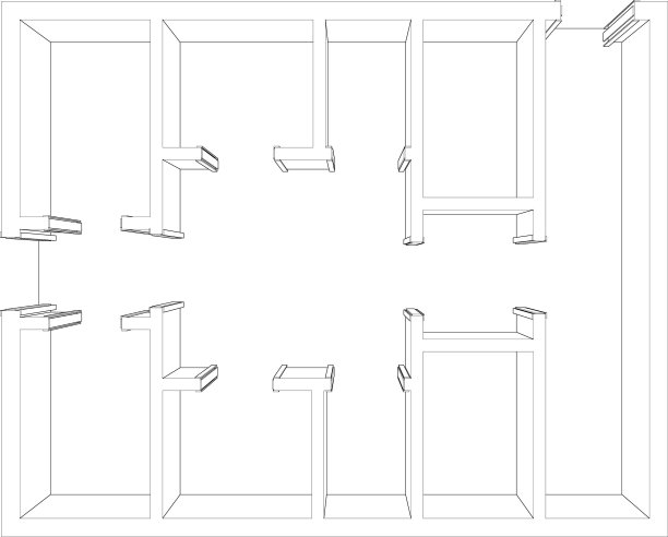 住宅项目的三维插图图片下载