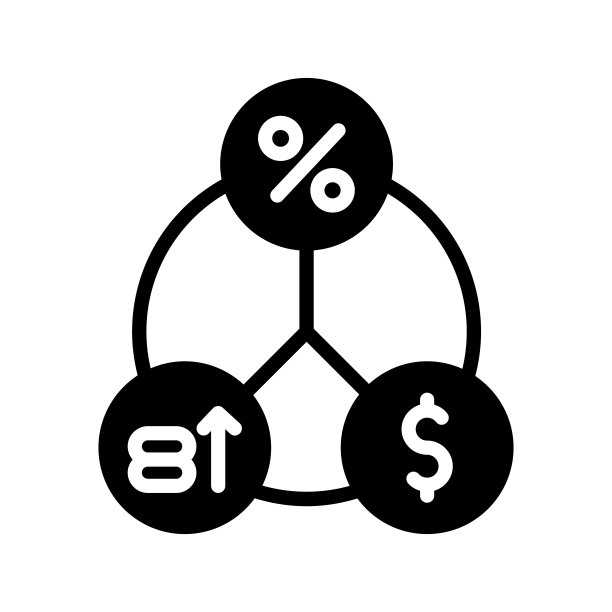 矢量利润率图标，标志图片下载