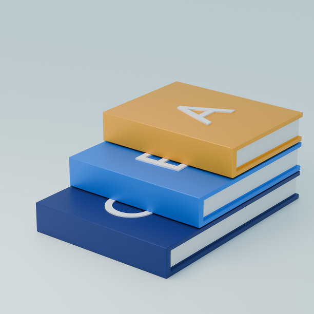 信息图表模板与书。可用于信息图表。横幅概念3d渲染插图。图片下载