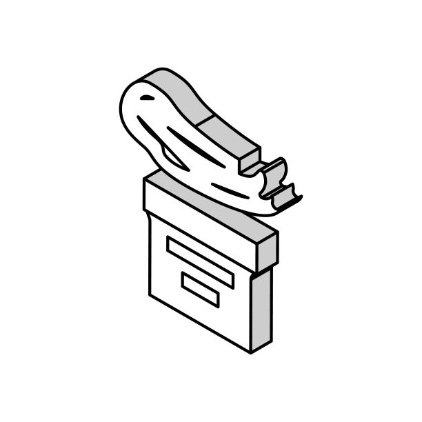 羊毛脂羊毛蜡等距图标矢量插图图片下载